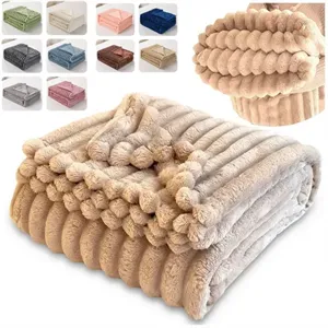 Custom Logo Throw Blanket Fleece