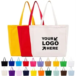 Reusable Cotton Canvas Tote Bags