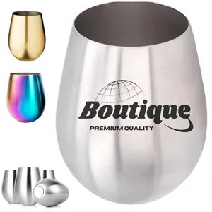 18oz Stainless Steel Wine Glass