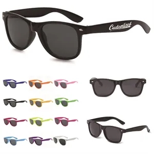 Custom Logo Colorful Promotional Sunglasses with UV Protection