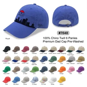 6 Panels Relaxed Golf Hat Dad Cap