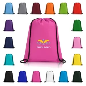 Custom Logo Durable Non-Woven Drawstring Bacpack