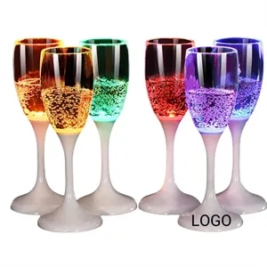 LED Light Cups Wine Champagne Glasses
