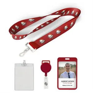 Custom Logo LANYARDS DYESUBLIMATED FULL COLOR-4 Days RUSH Delivered-A