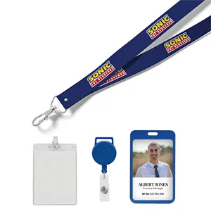 Custom Logo Custom Dye Sublimated Full Color Lanyard