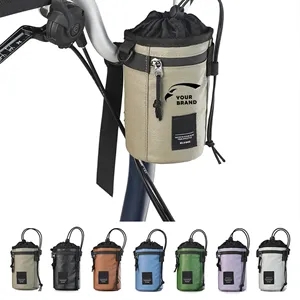 Custom Logo Bike Cup Holder Waterproof Insulated Double Wall  Vacuum Bag