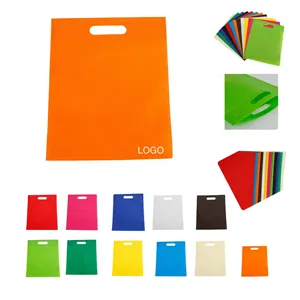 Biodegradable Non - woven Bags Featuring Die - cut Handles