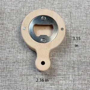 Custom Wooden Bottle Opener Bulk Wedding Favor for Guests