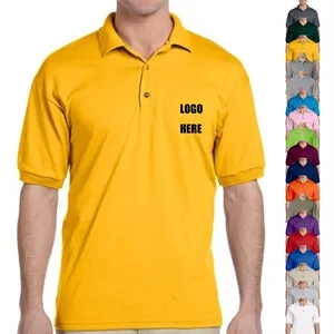 Custom Logo Dryblend 5.6 oz 50/50 Cotton/ Polyester Polo T-Shirt