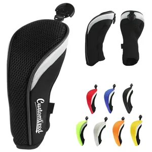 Custom Logo Golf Iron Head Covers Set with Hook and Multi Color