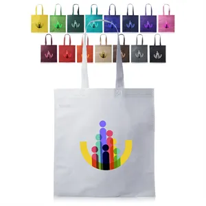 Custom Logo Popular Non-Woven Reusable Tote Bags