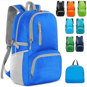 Custom Logo 40L Lightweight Packable Backpack for Travel & Hiking
