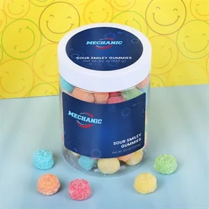 Sour Smiley Gummies: Large Jar