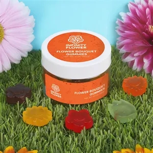 Flower Bouquet Gummies: Small Jar