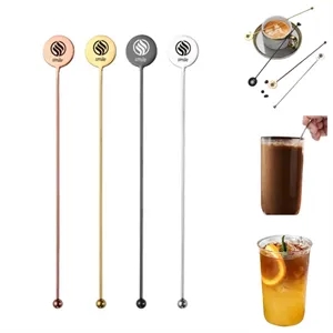 Custom Branded Swizzle Sticks - Stainless Steel Bar Tools