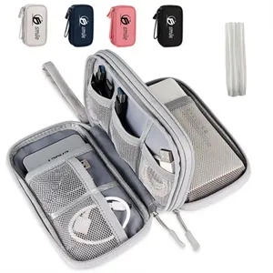 Travel Cable Organizer Pouch - Electronic Accessories Case