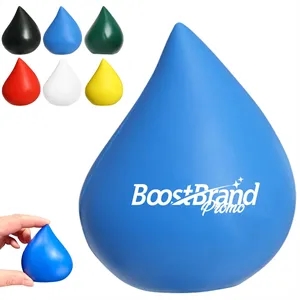 Custom Logo Water Drop Shaped Stress Ball