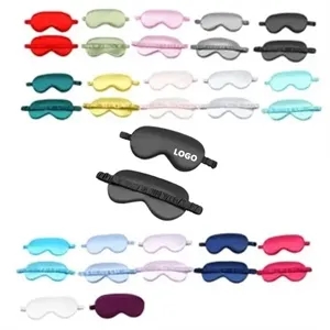 Custom Logo Silk Reversible Eye Mask - Sleep Aid for Restful Nights