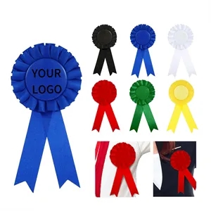 Ribbon Tinplate Badge