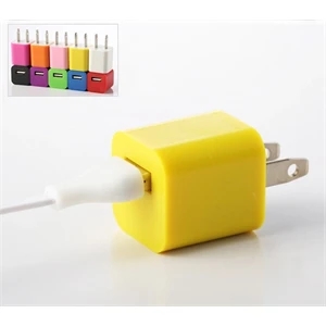 5V/500mA,5V/1000mA Single Port Wall Charger