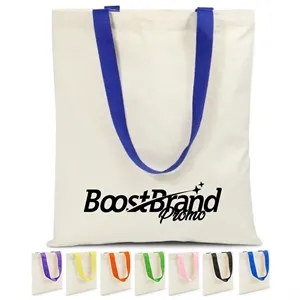 Custom Logo Canvas Tote Bag