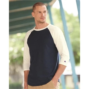 Champion Premium Fashion Raglan Three-Quarter Sleeve Base...