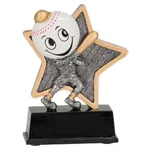 5" Baseball Little Pal Resin