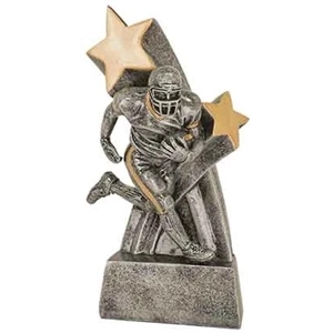 6" Male Football Super Star Resin