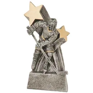 6" Male Hockey Super Star Resin