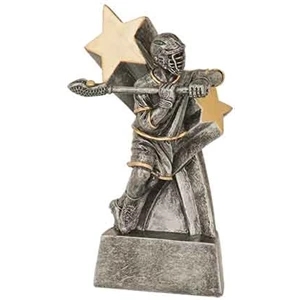 6" Male Lacrosse Super Star Resin