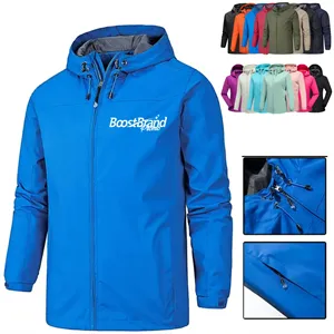 Custom Logo Lightweight Water Resistant Outdoor Jacket