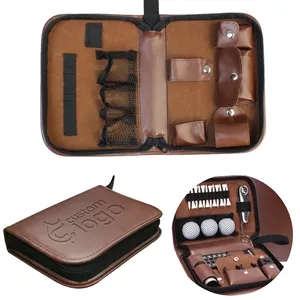 Leather Golf Tool Set, Custom Logo, Corporate Gifting