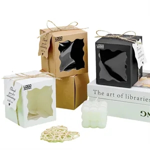 Windowed Folding Boxes Clear - View Display Event Gifting