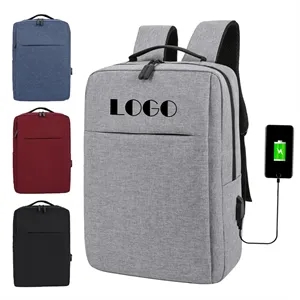 Custom Logo MOQ 20 Business Minimalist Backpack Leisure Laptop Bag