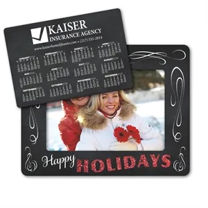 Holiday Calendar Punch Out Picture Frame