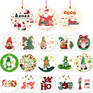 Custom Printed Hardwood Christmas Tree