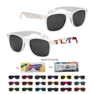 Custom Logo Full Color Malibu Sunglasses