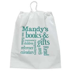 9 1/2W x 12H Cotton Draw - Flexo Ink Print