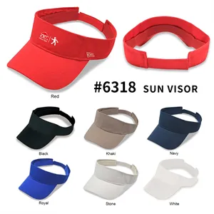 Custom Logo Sun visor, Cotton Twill