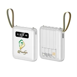 Custom Logo 5000 mAh LED Display Power Bank