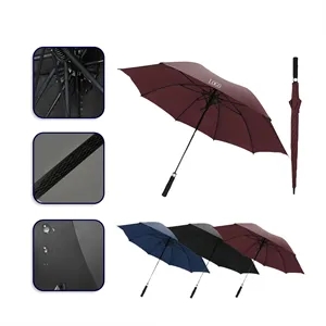 Custom Logo Premium Auto Open Vinyl Golf Umbrella