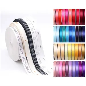 1/2 Inches x 100 Yards Polyester Custom Satin Ribbon