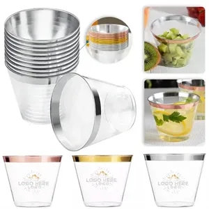 9 oz Clear Plastic Cups