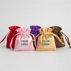 Satin Drawstring Gift Bag