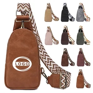 Custom Logo Vintage Crossbody Chest Bag Waist Pouch