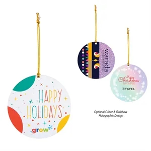 Wood Ornament - Circle