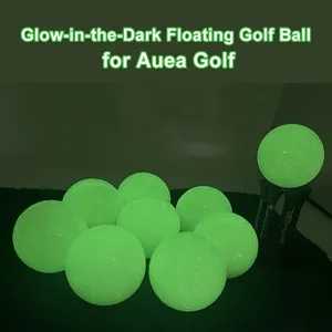 Custom Logo Glow-in-the-Dark Floating Auea Golf Ball