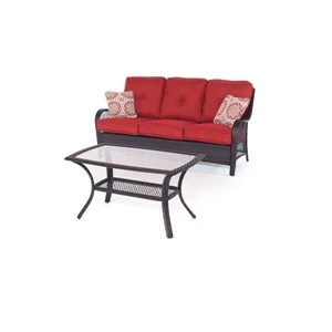 Orleans 2-Piece Patio Set in Autumn Berry