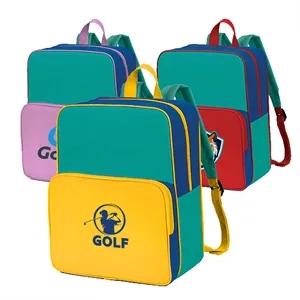 Custom Logo Premium ColorSplash Kid's Backpack 10.5" x 12.5" x 4.5"