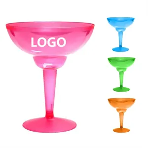 Colorful Plastic Margarita Cocktail Glass